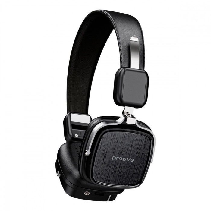 Навушники накладні Proove 70's Classic BT5.2, AUX / BT, 12 год Black