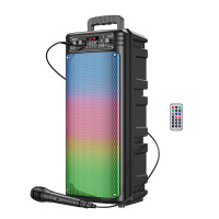 Караоке-колонка HOCO BS52 BT5.0 TF / AUX / USB / FM / BT / TWS, 20W, 3 год Black