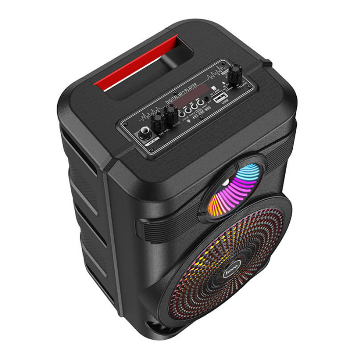 Караоке-колонка HOCO BS46 BT5.0 TF / AUX / USB / FM / BT / TWS, 10W, 3 ч Black