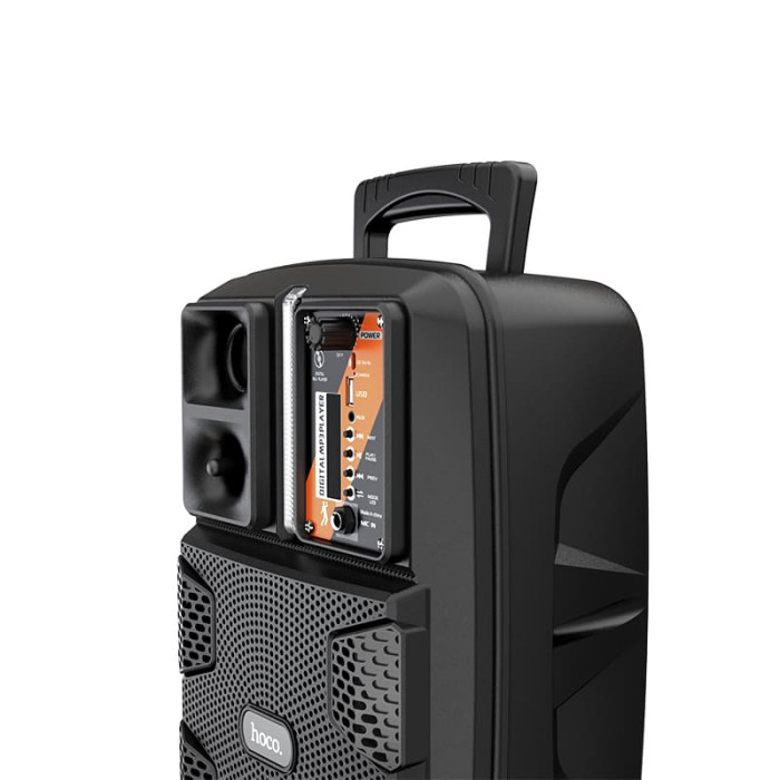 Караоке-колонка HOCO BS37 BT5.0 TF / AUX / USB / FM / BT / TWS, 10W, 3 ч Black