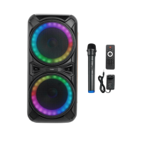 Караоке-колонка HOCO DS42 BT5.1 TF / AUX / USB / FM / BT / TWS, 30W, 5 год Black
