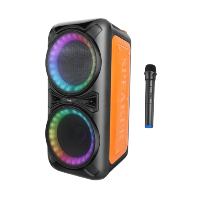 Караоке-колонка HOCO DS42 BT5.1 TF / AUX / USB / FM / BT / TWS, 30W, 5 ч Black