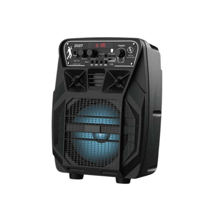 Караоке-колонка HOCO DS07 BT4.2 TF / AUX / USB / FM / BT, 10W, 5 ч Black