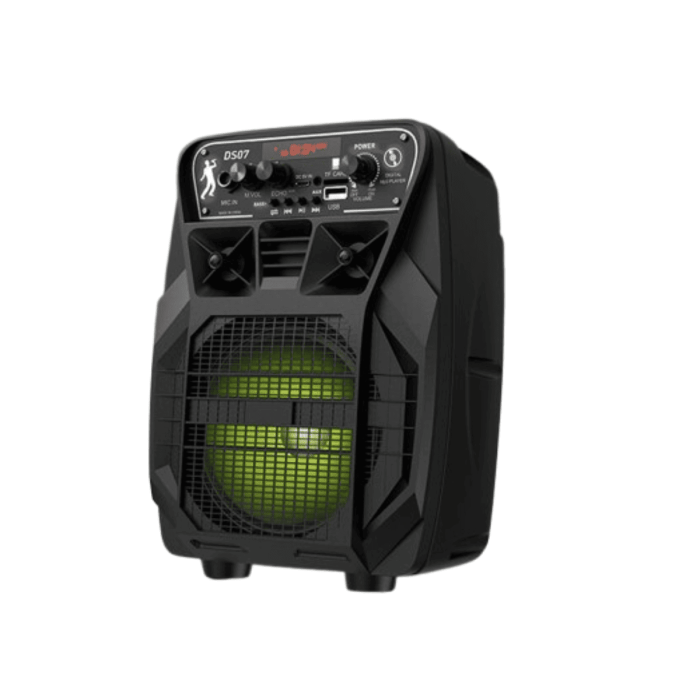 Караоке-колонка HOCO DS07 BT4.2 TF / AUX / USB / FM / BT, 10W, 5 ч Black