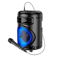 Караоке-колонка Borofone DR15 BT5.0 TF / AUX / USB / FM / BT, 5W, 3 год Black