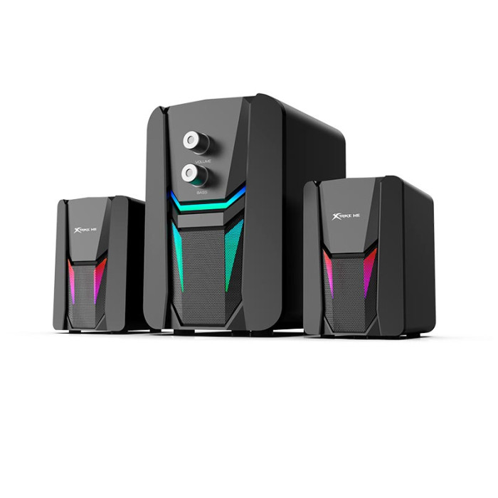 Акустична система для ПК XTRIKE ME SK-612 RGB 5W 2х3W, AUX / USB, Black