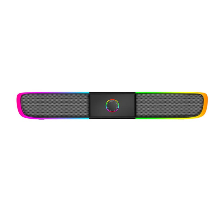 Саундбар для ПК XTRIKE ME SK-600 RGB 2х3W / AUX / USB Black