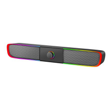 Саундбар для ПК XTRIKE ME SK-600 RGB 2х3W / AUX / USB Black