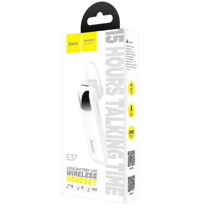 Bluetooth-гарнітура HOCO E37 - White