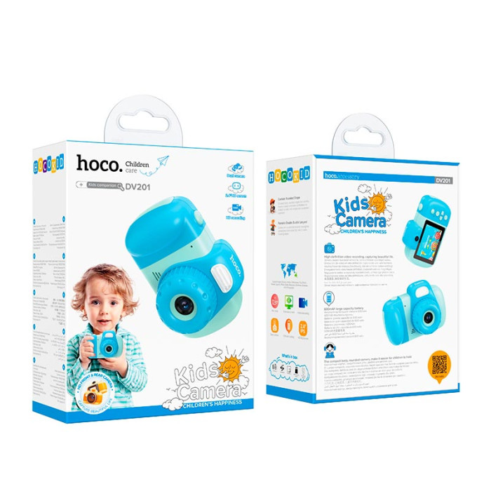 Дитяча цифрова фото-відеокамера HOCO DV201 - Blue