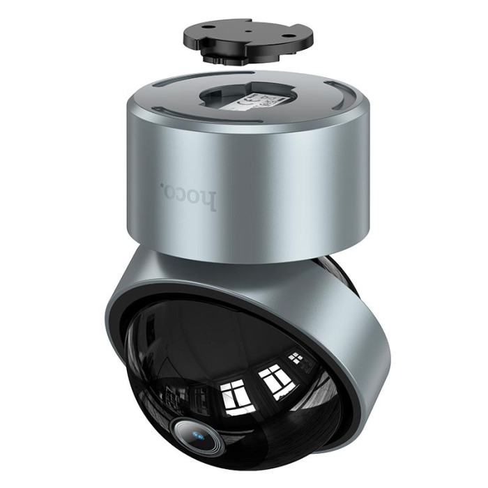 Камера відеоспостереження HOCO D5 Wi-Fi / BT / 3MP, Grey