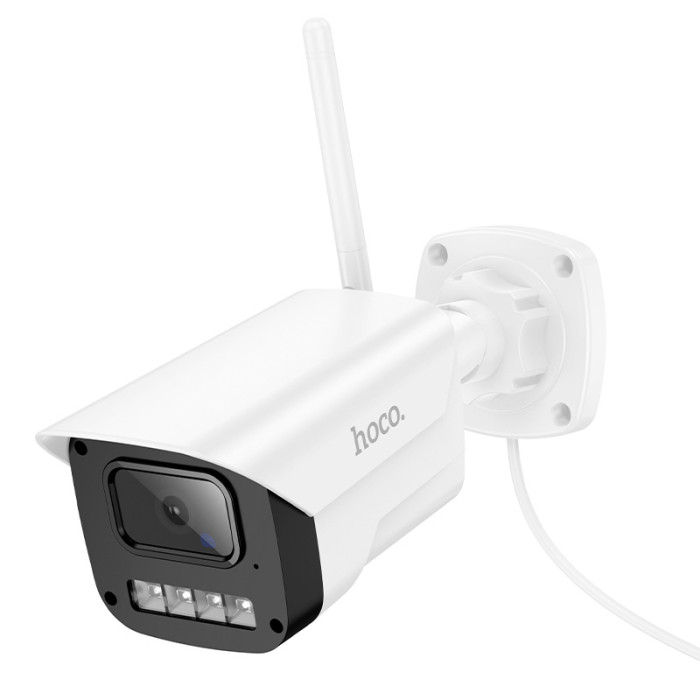 Камера відеоспостереження HOCO D4 Wi-Fi / BT / 2MP, White