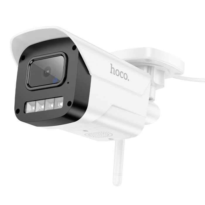 Камера відеоспостереження HOCO D4 Wi-Fi / BT / 2MP, White