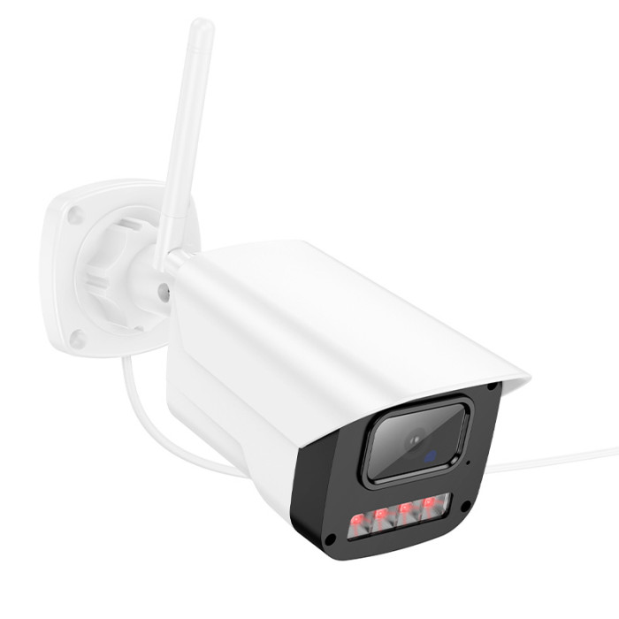 Камера відеоспостереження HOCO D4 Wi-Fi / BT / 2MP, White