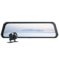 Відеореєстратор HOCO DI36 9.66" LCD, 1080p/720p, 2 камери, Black