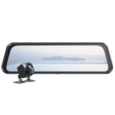 Відеореєстратор HOCO DI36 9.66" LCD, 1080p/720p, 2 камери, Black