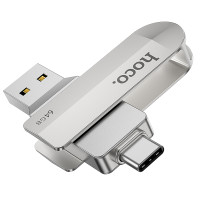 Флешка HOCO UD10 USB на 64GB Silver