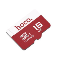 Карта памʼяті HOCO MicroSD на 16GB Class 10 Red