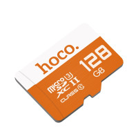 Карта памʼяті HOCO MicroSD на 128GB Class 10 Orange