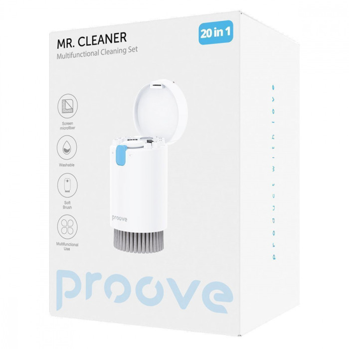 Набір для чищення Proove 20 в 1 White