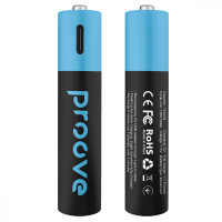 Акумулятори Proove Type-C 740mAh AAА Black