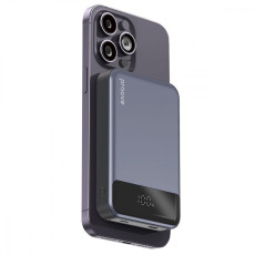 Повербанк Proove Hoodman Magnetic 10000mAh, Type-C / 20W / 3A, Grey