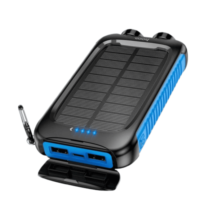 Повербанк Hoco DB51 8000mAh, Type-C / 2 х USB / 20W / 2A, Black