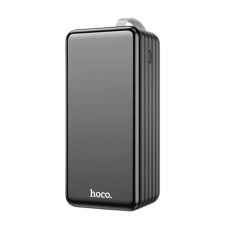 Повербанк Hoco DB21 80000mAh, Lightning / Type-C / 4 х USB / 20W / 2.1A, Black