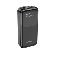 Повербанк Borofone BJ17A 20000mAh, Type-C / 2 х USB  / 20W / 3A, Black 