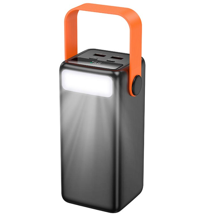 Повербанк Borofone BJ66A 50000mAh, Type-C / 2 х USB / 22.5W, Black