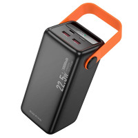 Повербанк Borofone BJ66A 50000mAh, Type-C / 2 х USB / 22.5W, Black
