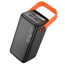 Повербанк Borofone BJ66A 50000mAh, Type-C / 2 х USB / 22.5W, Black