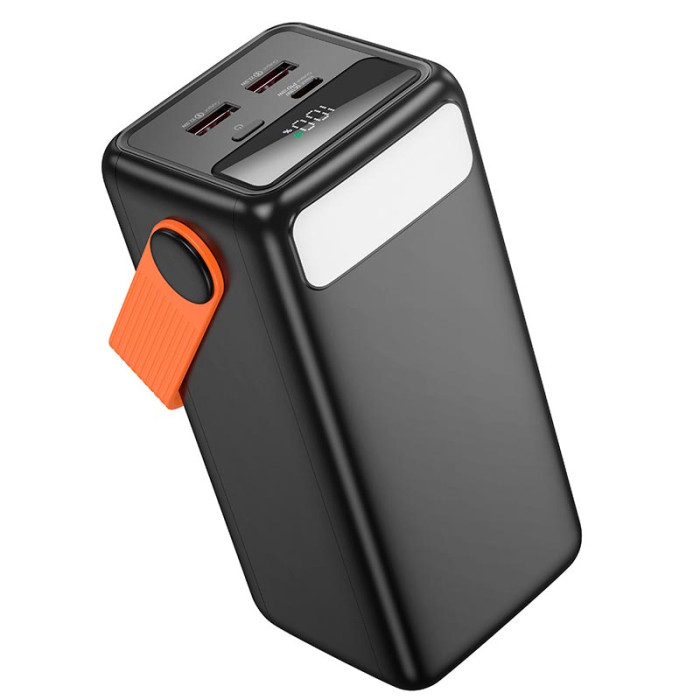 Повербанк Borofone BJ66A 50000mAh, Type-C / 2 х USB / 22.5W, Black