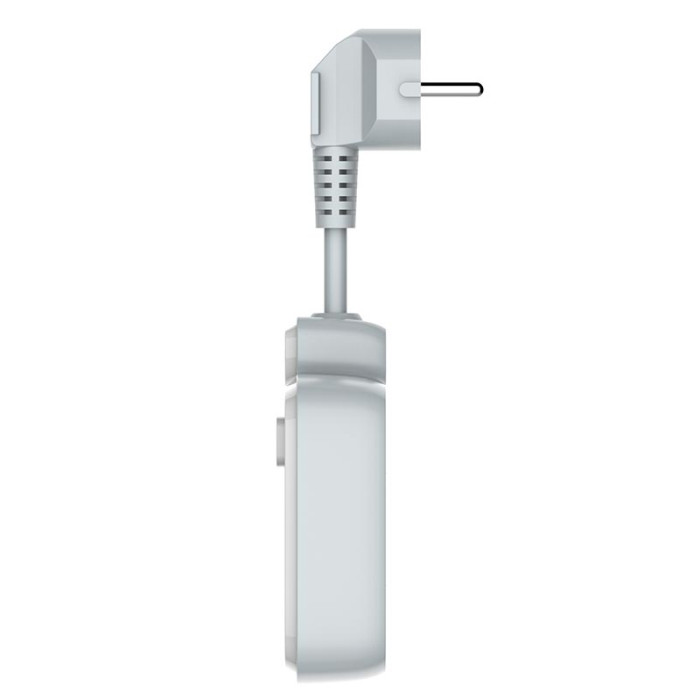 Сетевой фильтр Ldnio SC2413 2x220V / 3хUSB / 1хType-C / 2500W 0.1 м, White