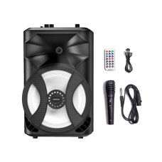 Караоке-колонка Borofone DR01 BT5.0 TF / AUX / USB / FM / BT / TWS, 10W, 3 год Black