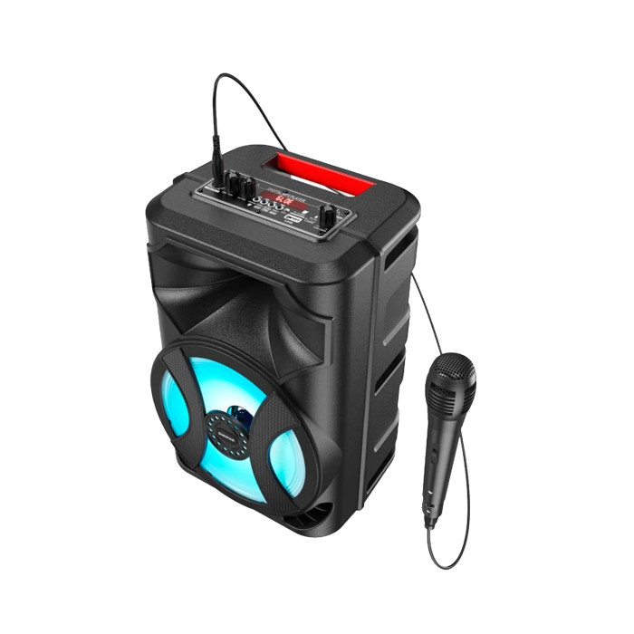 Караоке-колонка Borofone DR01 BT5.0 TF / AUX / USB / FM / BT / TWS, 10W, 3 ч Black