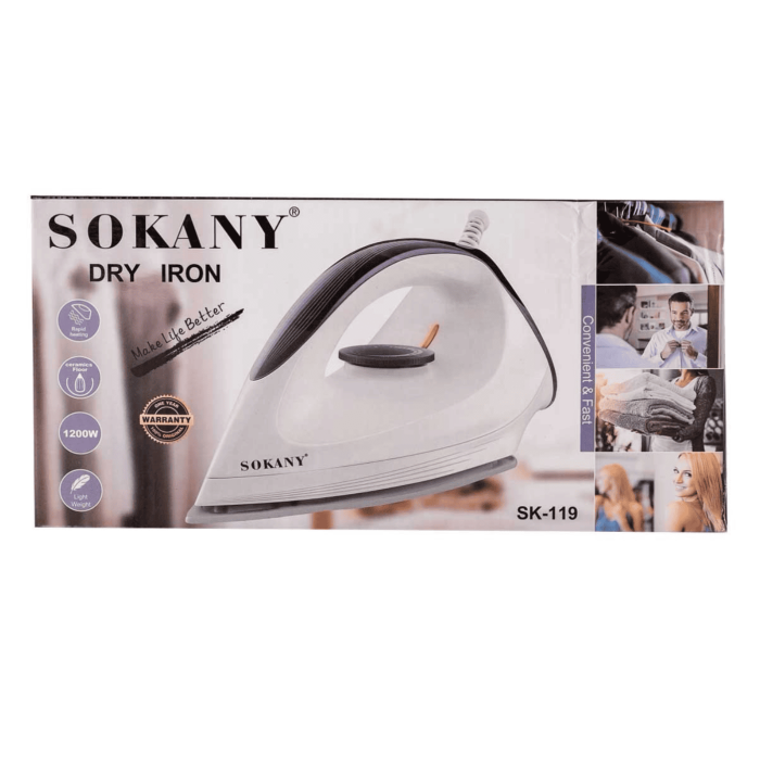 Утюг Sokany SK119 1200W White