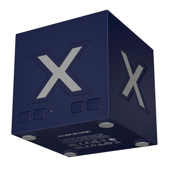 Портативна колонка Borofone BR101 BT5.4, TF / AUX / TWS, 5W 5 год Blue