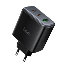 Мережевий зарядний пристрій Hoco C160A 65W Black