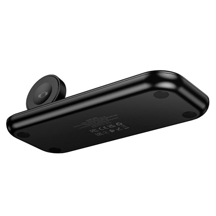 Зарядная док-станция 3 в 1 HOCO CW65 15W Black