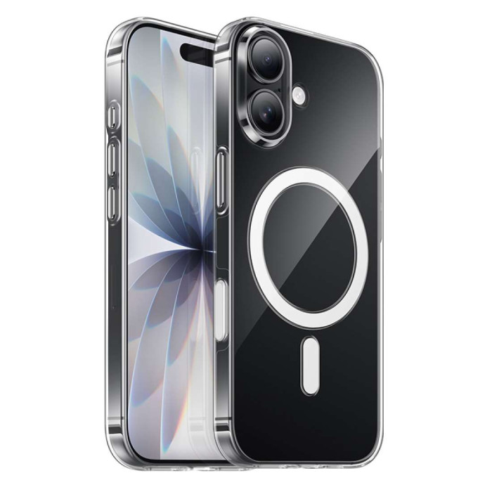 Чохол для смартфону HOCO AS4 MagSafe iPhone 17, Transparent