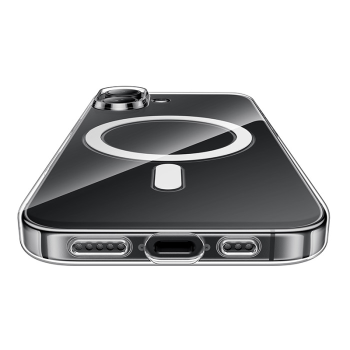 Чохол для смартфону HOCO AS4 MagSafe iPhone 17, Transparent