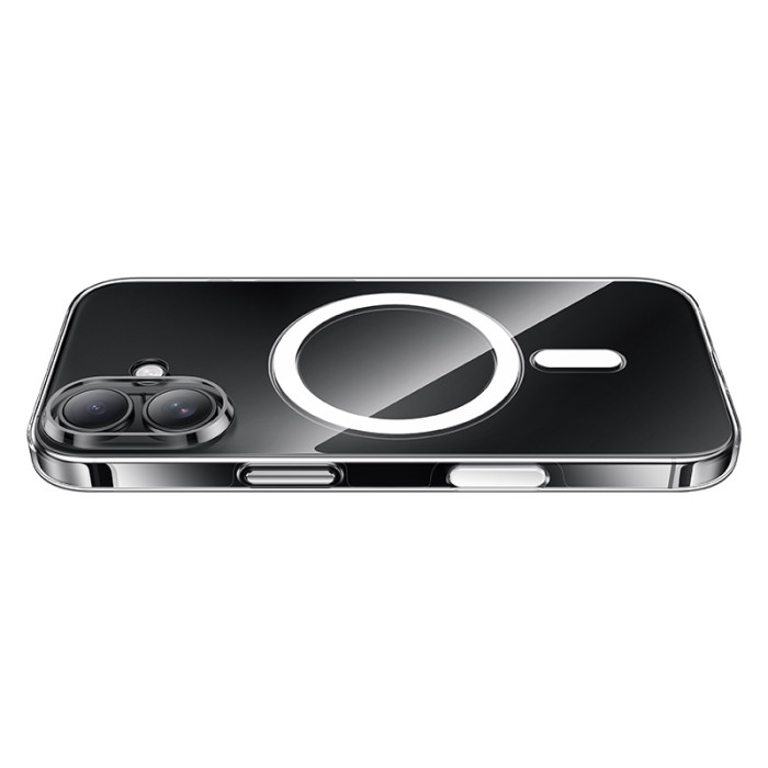 Чохол для смартфону HOCO AS4 MagSafe iPhone 17, Transparent