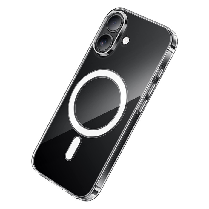 Чохол для смартфону HOCO AS4 MagSafe iPhone 17, Transparent