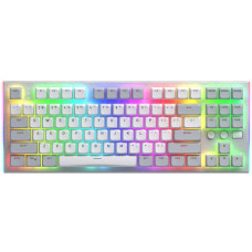 Ігрова клавіатура дротова HATOR Gravity TKL orange HTK561 White