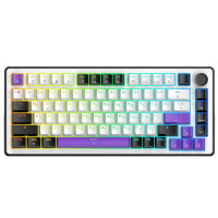 Ігрова клавіатура дротова HATOR Hellyberry HK75 White-Violet