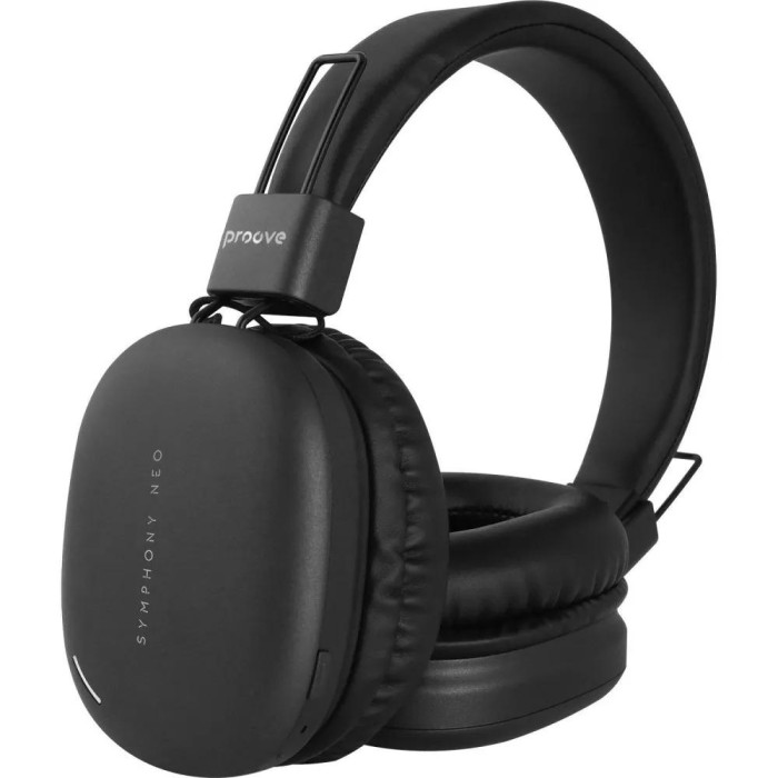 Наушники накладные Proove Symphony Neo BT6.0 / AUX, 65 ч Black