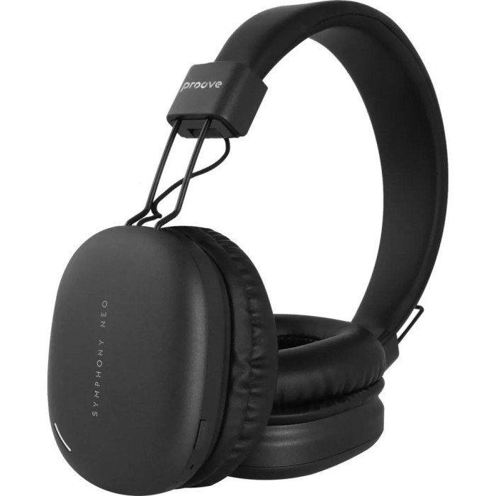 Наушники накладные Proove Symphony Neo BT6.0 / AUX, 65 ч Black