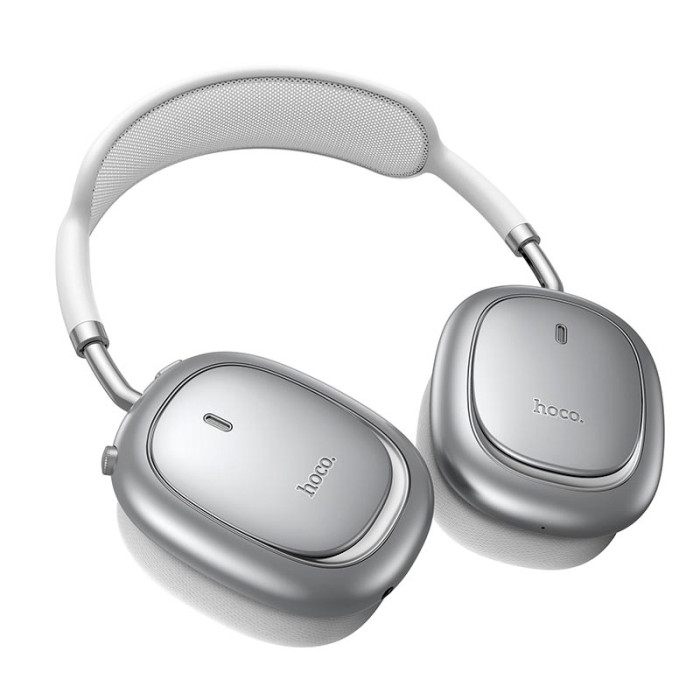 Навушники накладні HOCO W68 BT6.0, AUX, 45 год Silver