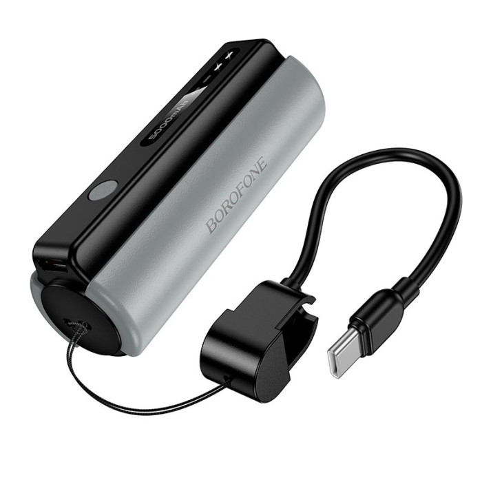 Повербанк BOROFONE BJ87 5000mAh, Type-C / 2 A, Black